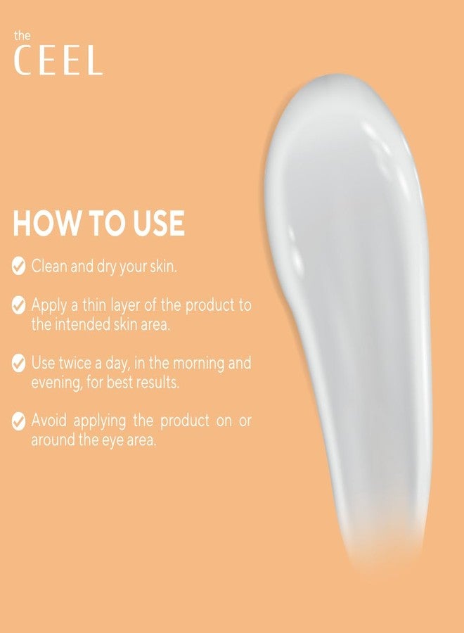 The Ceel Skin Whitening Cream – Dark Spot Corrector for Face, Body & Intimate Areas – With Collagen, Niacinamide & Kojic Acid – Brightens Skin Tone, Reduces Discoloration – 50ml - Image 3